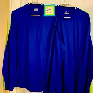 Fila  Sport XL Blue long sleeve